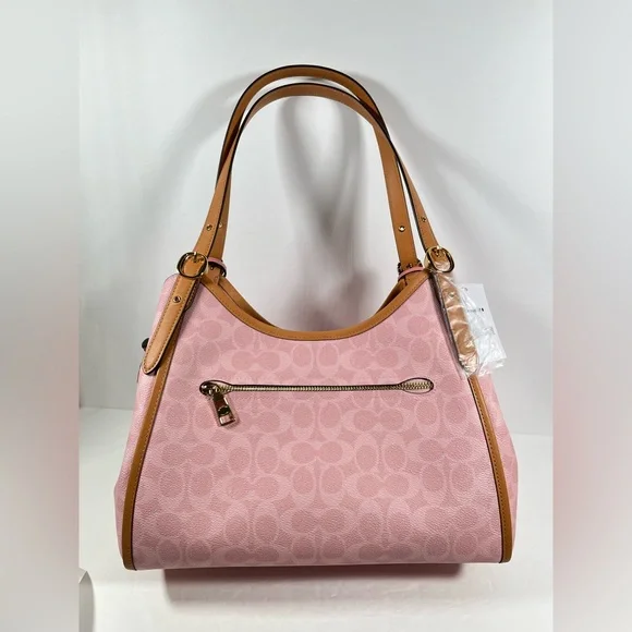 NWT！COACH Erin Shoulder Bag In Signature Canvas With Charms - Picture 2 of 8